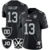 Raiders Vapor Limited Jersey – All Stitched – Honor Jim Otto – Black – Michael Gallup Jersey