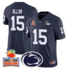 Penn State Nittany Lions 2024 Orange Bowl Jersey N1 – All Stitched – Navy – Drew Allar Jersey