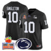 Penn State Nittany Lions 2024 Orange Bowl Jersey N1 – All Stitched – Black – Nicholas Singleton Jersey