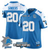 Detroit Lions – Barry Sanders – 20 – Blue Alternate Jersey