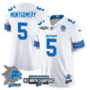 Detroit Lions – David Montgomery – 5 – White Jersey