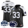 Penn State Nittany Lions 2024 Fiesta Bowl Champions Jersey – All Stitched – Black Alternate – Jack Ham Jersey