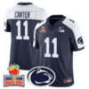 Penn State Nittany Lions 2024 Orange Bowl Jersey N1 – All Stitched – Navy Alternate – Abdul Carter Jersey