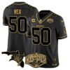 Buccaneers 2024 NFC South Division Champions Patch Gold Vapor Limited Jersey – All Stitched – Black Gold – Vita Vea Jersey