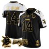 Detroit Lions 2024 NFC North Champions Gold Jersey N1 – All Stitched – Amon-Ra St. Brown – 14 – Alternate Jersey