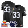 Penn State Nittany Lions 2024 Orange Bowl Jersey N1 – All Stitched – Black – Jack Ham Jersey