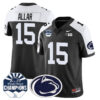 Penn State Nittany Lions 2024 Fiesta Bowl Champions Jersey – All Stitched – Black Alternate – Drew Allar Jersey