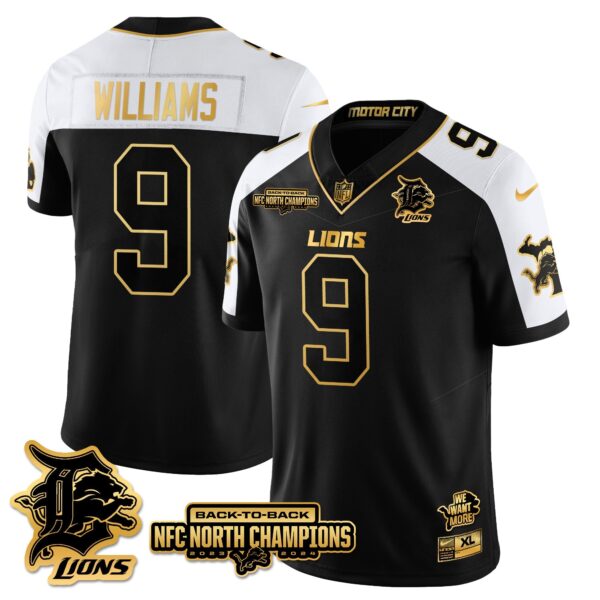 Detroit Lions – Jameson Williams – 9 – Alternate Jersey
