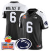 Penn State Nittany Lions 2024 Orange Bowl Jersey N1 – All Stitched – Black Alternate – Harrison Wallace III Jersey