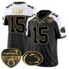 Penn State Nittany Lions Orange Bowl Patch Gold Vapor Limited Jersey – All Stitched – Alternate – Drew Allar Jersey