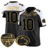 Penn State Nittany Lions Orange Bowl Patch Gold Vapor Limited Jersey – All Stitched – Alternate – Nicholas Singleton Jersey