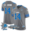 Detroit Lions – Amon-Ra St. Brown – 14 – Gray Jersey