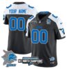 Custom Gender/Name Detroit Lions 2024 NFC North Champions Gold Jersey N3 – All Stitched – Black Alternate Jersey