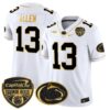 Penn State Nittany Lions Orange Bowl Patch Gold Vapor Limited Jersey – All Stitched – White Gold – Kaytron Allen Jersey