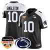 Penn State Nittany Lions 2024 Orange Bowl Jersey – All Stitched – Black Alternate – Nicholas Singleton Jersey