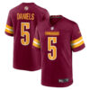 Jayden Daniels Washington Commanders Fashion Jersey – All Stitched – Burgundy Jersey