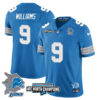 Detroit Lions – Jameson Williams – 9 – Blue Jersey