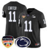 Penn State Nittany Lions 2024 Orange Bowl Jersey – All Stitched – Black – Abdul Carter Jersey
