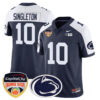 Penn State Nittany Lions 2024 Orange Bowl Jersey – All Stitched – Navy Alternate – Nicholas Singleton Jersey