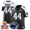Penn State Nittany Lions 2024 Orange Bowl Jersey N1 – All Stitched – Black Alternate – Tyler Warren Jersey
