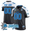 Custom Gender/Name Detroit Lions 2024 NFC North Champions Gold Jersey N1 – All Stitche – Black Alternate Jersey