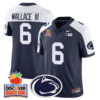 Penn State Nittany Lions 2024 Orange Bowl Jersey N1 – All Stitched – Navy Alternate – Harrison Wallace III Jersey