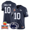 Penn State Nittany Lions 2024 Orange Bowl Jersey N1 – All Stitched – Navy – Nicholas Singleton Jersey