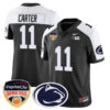 Penn State Nittany Lions 2024 Orange Bowl Jersey – All Stitched – Black Alternate – Abdul Carter Jersey