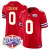 Bills 2024 AFC East Division Champions Gold Trim Vapor Limited Jersey – All Stitched – Red – Keon Coleman Jersey