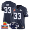 Penn State Nittany Lions 2024 Orange Bowl Jersey N1 – All Stitched – Navy – Jack Ham Jersey