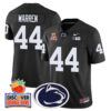 Penn State Nittany Lions 2024 Orange Bowl Jersey N1 – All Stitched – Black – Tyler Warren Jersey