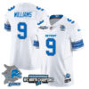 Detroit Lions – Jameson Williams – 9 – White Jersey