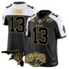 Buccaneers 2024 NFC South Division Champions Patch Gold Vapor Limited Jersey – All Stitched – Black Alternate – Mike Evans Jersey