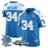 Detroit Lions – Alex Anzalone – 34 – Blue Alternate Jersey