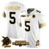 Detroit Lions – David Montgomery – 5 – White Gold Jersey