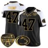 Penn State Nittany Lions Orange Bowl Patch Gold Vapor Limited Jersey – All Stitched – Alternate – Donald Trump Jersey