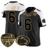 Penn State Nittany Lions Orange Bowl Patch Gold Vapor Limited Jersey – All Stitched – Alternate – Harrison Wallace III Jersey