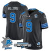 Detroit Lions – Jameson Williams – 9 – Black Jersey