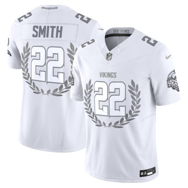 Minnesota Vikings Platinum MVP Vapor Limited Jersey – All Stitched – Harrison Smith Jersey