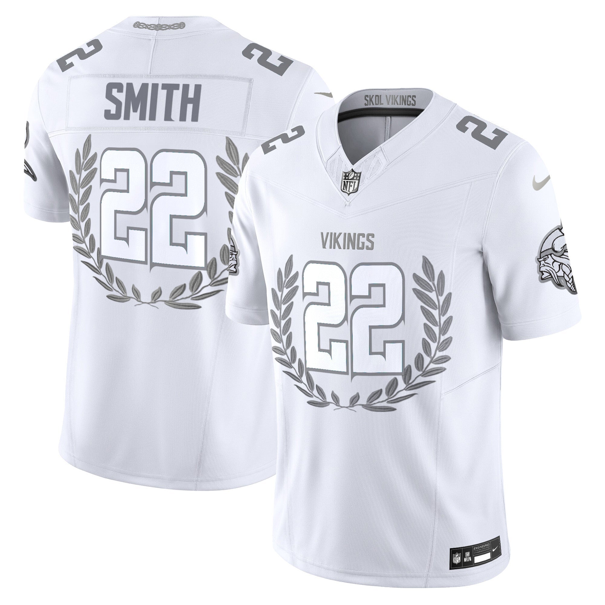 Minnesota Vikings Platinum MVP Vapor Limited Jersey – All Stitched – Harrison Smith Jersey