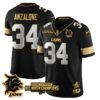 Detroit Lions – Alex Anzalone – 34 – Black Limited Jersey