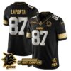 Detroit Lions – Sam LaPorta – 87 – Black Limited Jersey