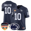 Penn State Nittany Lions 2024 Orange Bowl Jersey – All Stitched – Navy – Nicholas Singleton Jersey