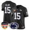 Penn State Nittany Lions 2024 Orange Bowl Jersey – All Stitched – Black – Drew Allar Jersey