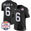 Penn State Nittany Lions 2024 The Fiesta Bowl Patch Vapor Limited Jersey – All Stitched – Black – Harrison Wallace III Jersey