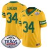 Baylor Bears 2024 Texas Bowl Vapor Limited Jersey – All Stitched – Gold – Josh Cameron Jersey