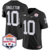 Penn State Nittany Lions 2024 The Fiesta Bowl Patch Vapor Limited Jersey – All Stitched – Black – Nicholas Singleton Jersey