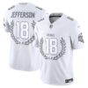 Minnesota Vikings Platinum MVP Vapor Limited Jersey – All Stitched – Justin Jefferson Jersey