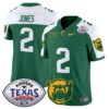 Baylor Bears 2024 Texas Bowl Vapor Limited Jersey – All Stitched – Green Alternate – Matt Jones Jersey