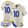 Los Angeles Rams 2024 NFC West Division Champions Jersey N1 – All Stitched – Cooper Kupp – 10 – Bone Jersey